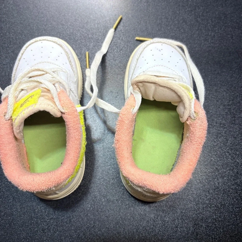 Nike Air Force 1 LV8 toddler shoes Size 7C swoosh white lifestyle